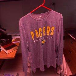 Indiana Pacers Basketball Long Sleeve Shirt