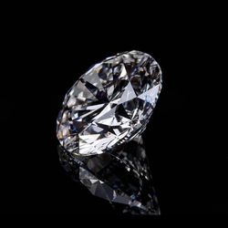 4 Carat Round Lab Grown Diamond D Color VVS-1