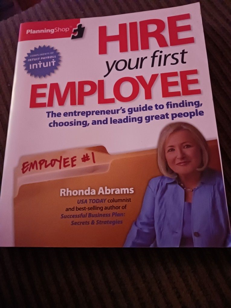Hire Your First Employee - (Textbook)!