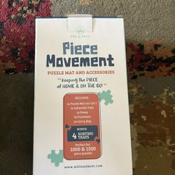 Piece Movement jigsaw Puzzle mat