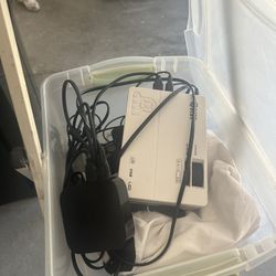 Projector with Apple TV