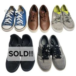 4 Pairs of Size 2 Boy's Shoes