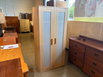 IKEA Aneboda Wardrobe in Natural