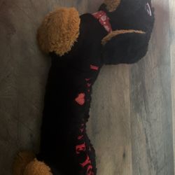 Valentines Day I Love You Stuffed Dog