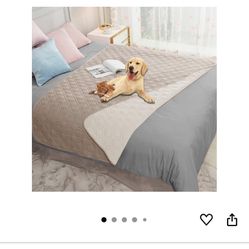 Ameritex Waterproof Dog Bed Cover Pet Blanket Reversible