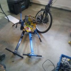 One bike two hoverboards