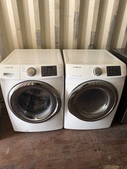 Washer and dryer set