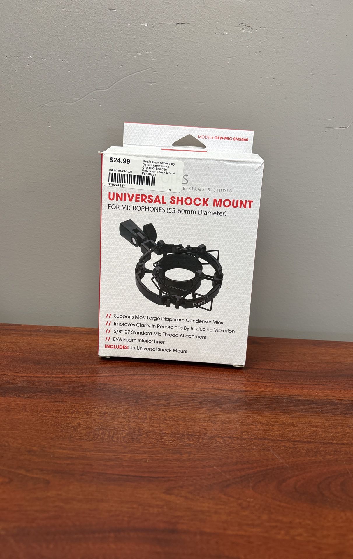 UNIVERSAL SHOCK MOUNT FOR MICROPHONES