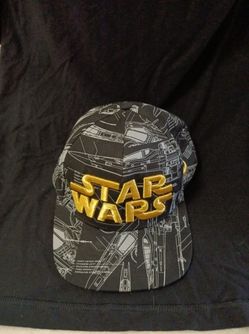 Star Wars Baseball Cap With X Wing Blueprints Design By Thinkgeek