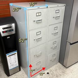Steel Filing Cabinet – 4 Drawers – $59