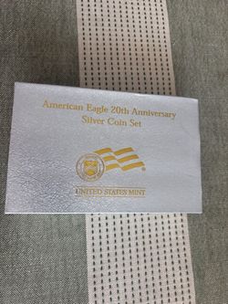 American Eagle 20th Anniversary Silver Coin Set
