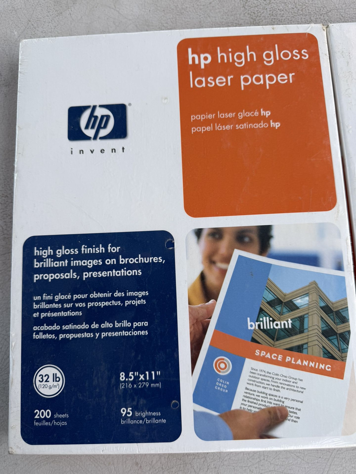 Hp High Gloss Laser Paper 