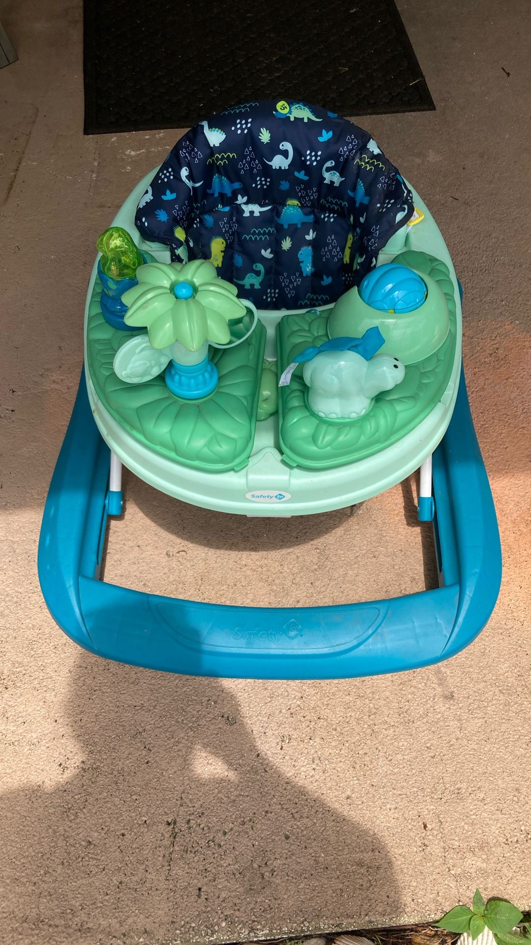Safety first rolling kid activity thing