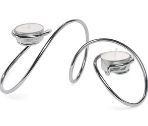 Black + Blum - tealight candle holder (T-loop Chrome)
