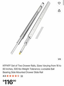 Heavy Duty Drawer Rails!!