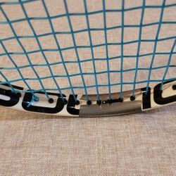 Solinco Whiteout V1 XTD Tennis Racket Clean, Newly Strung Zero String