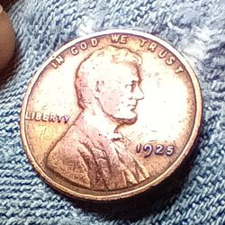 1925 Wheat Cent 