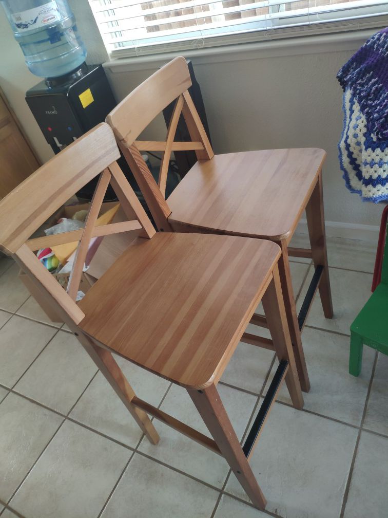 Bar chairs $10 for both