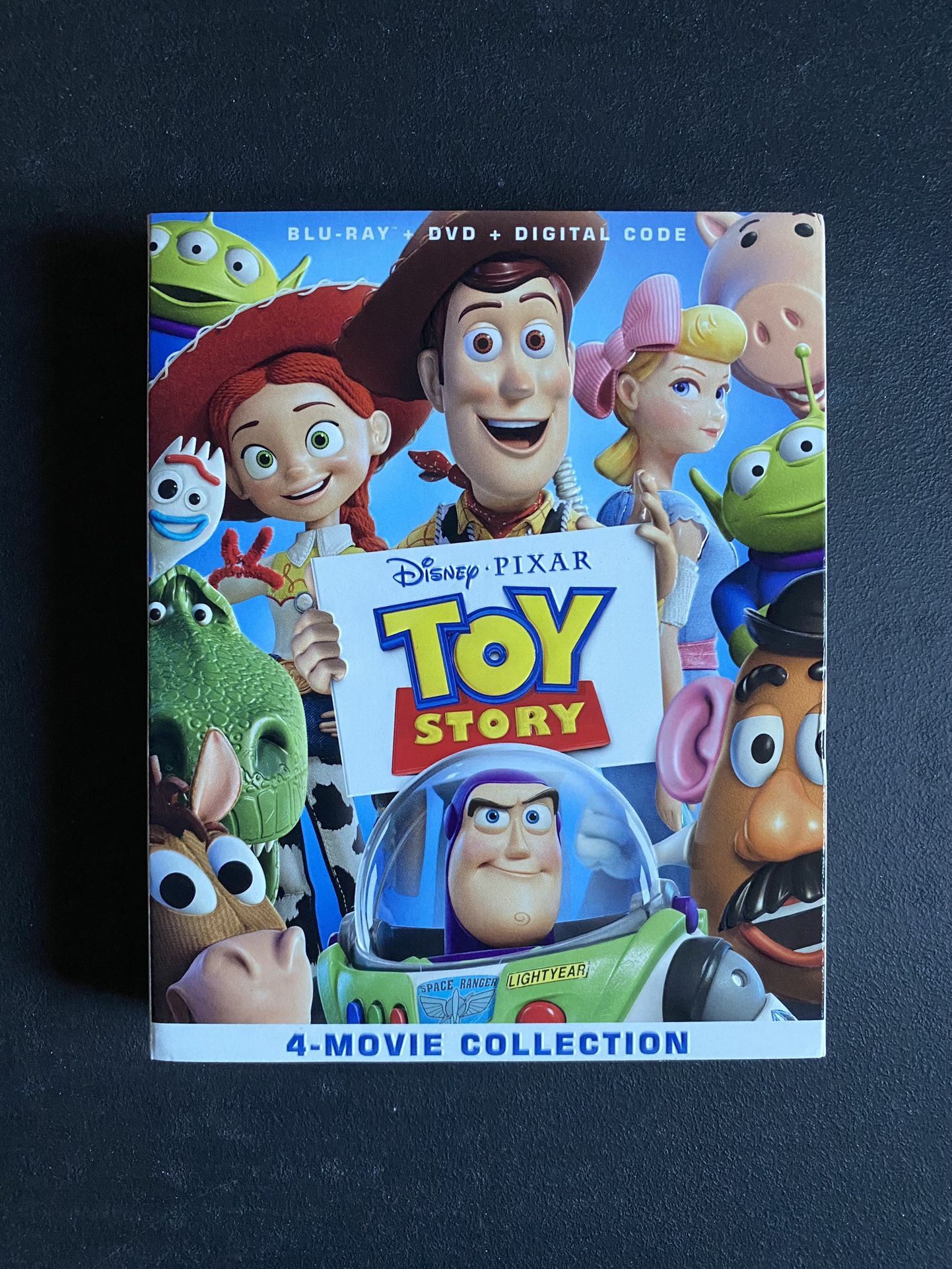 Toy Story 1-4 Blu-ray + DVD + Digital Set