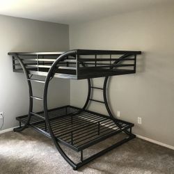 Full Size Bunk Bed Frame Steel