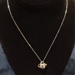 Moissanite Knot Pendant 1 Carat