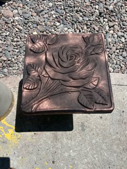 New Step Stone made out of cement