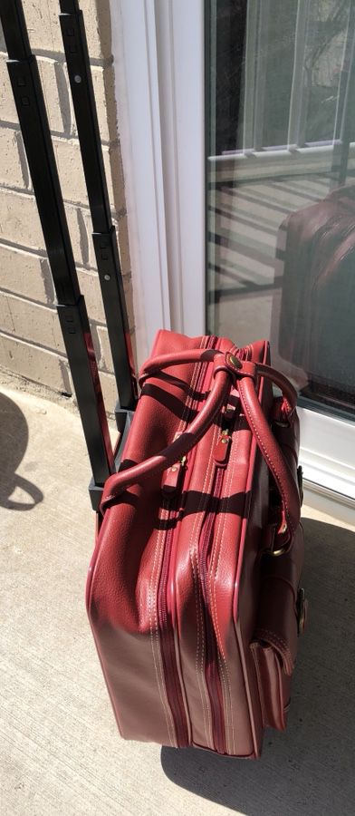 Franklin Covey Travel Bag Laptop Rolling Case - Depop