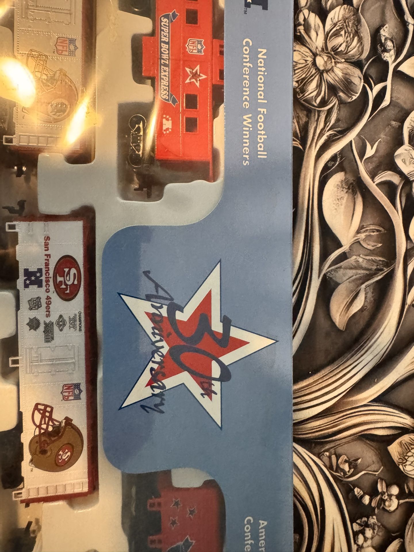 Super Bowl Express Train Set