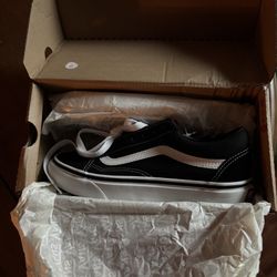 New Black And White Old Skool Vans