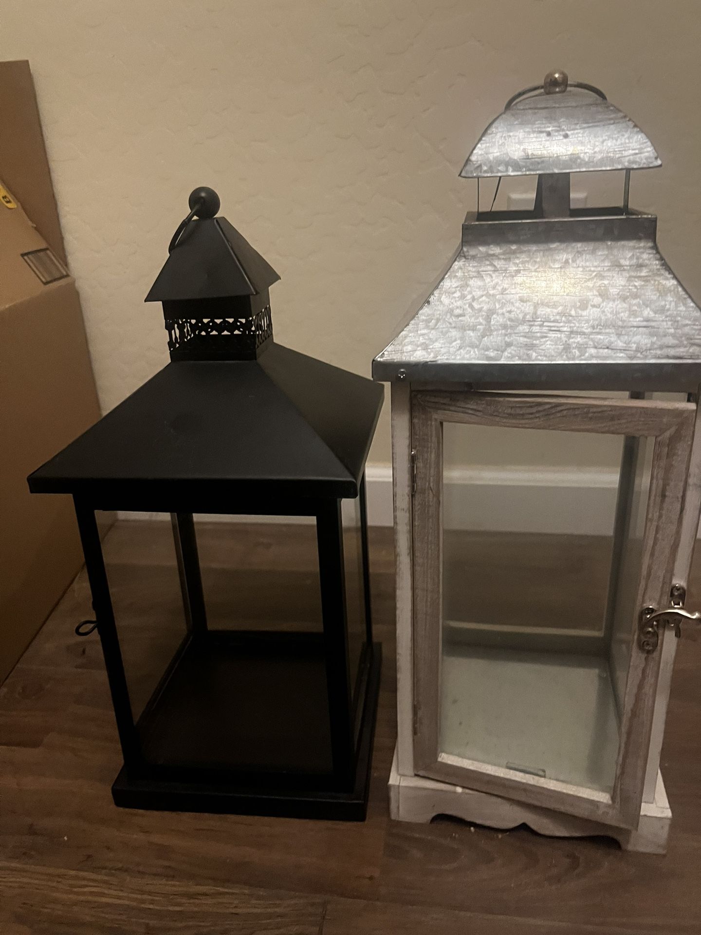 Black And Silver Lanterns