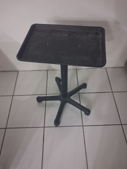 Black Salon Tray Stand