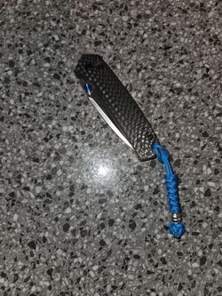 Camping folding knife.
