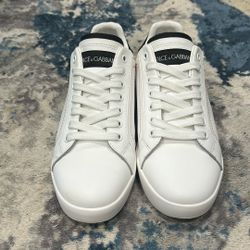 Dolce&Gabbana  Portofino Leather Sneakers ( READ DESCRIPTION 