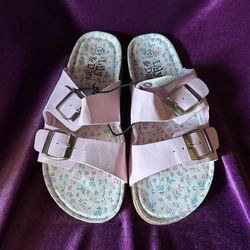 Pink Sandals - Girls Size 4/5
