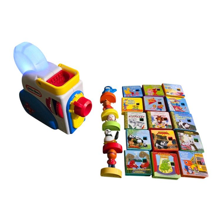 Little Tikes Story Dream Machine Bundle Assortment 15 Stories + 5 Characters