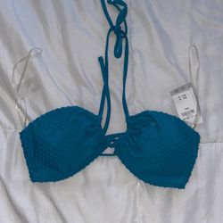 Turquoise Bikini Top 