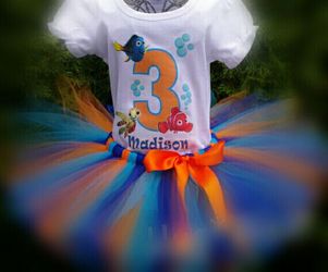 Finding Dory / Nemo tutu set -ANY THEME