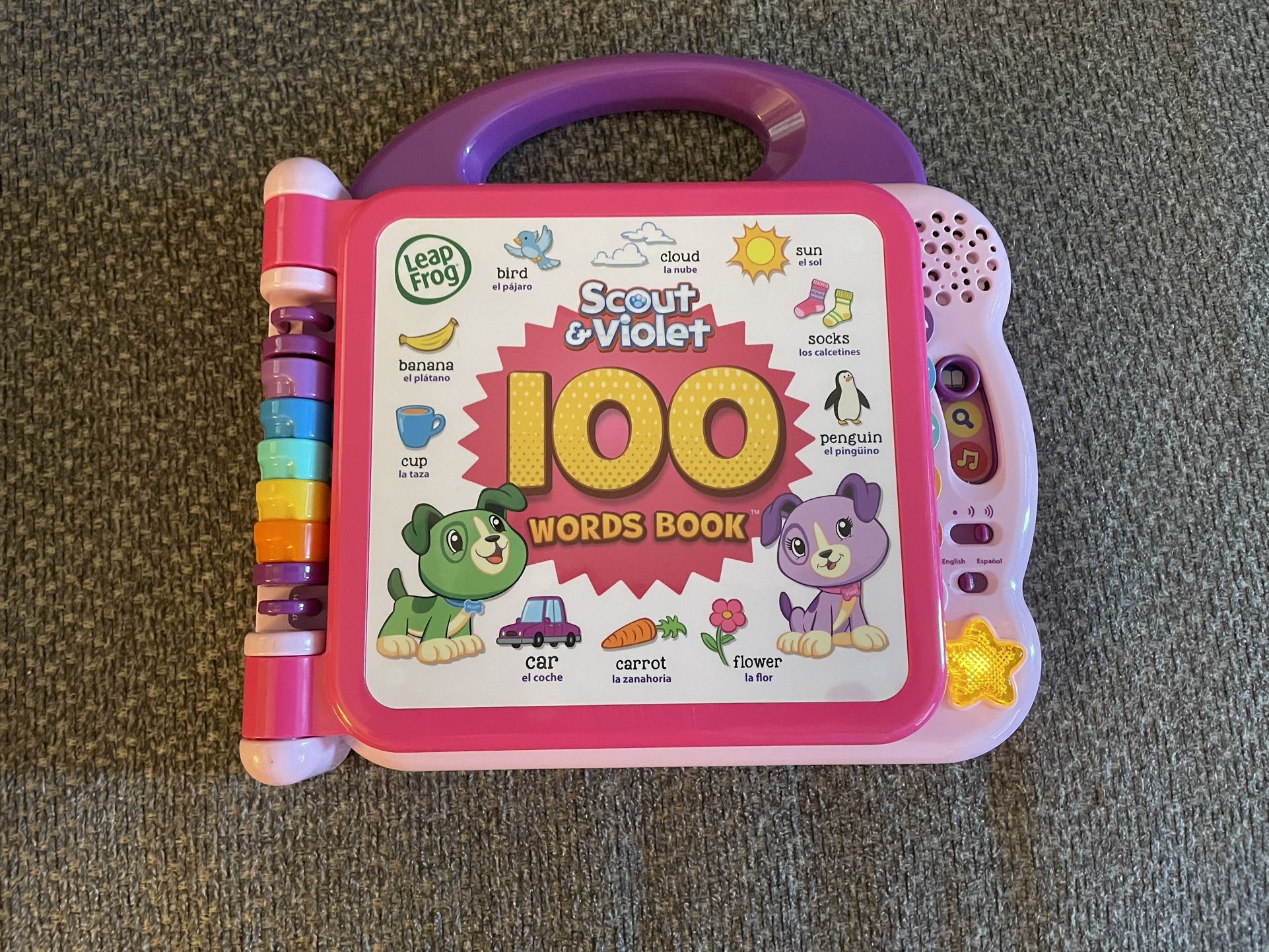 LeapFrog Scout and Violet 100 Words Book Toy