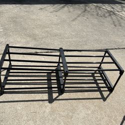 New 4 Shelf 2 Teir Shoe Rack Pick Up oaklawn. 