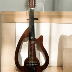 Electric Arabic Oud Instrument With Extra Strings & Cover Bag 