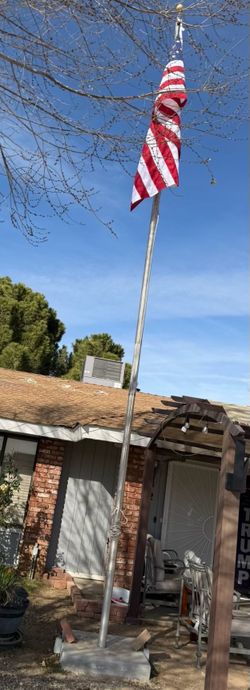 Flag And Pole