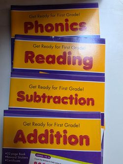 Get Ready for First Grade Workbook Set of 4