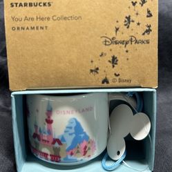 Starbucks Disney Ornament “You are here collection”
