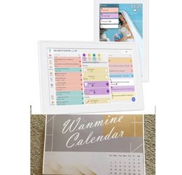 Brand New Smart Digital Family Calendar with 10.1 Inch Touch Screen