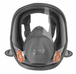 3M 6800 Full Facepiece Reusable Respirator Large Lens Multi Use Size: Medium
