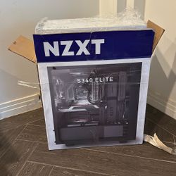 NZXT S340 Elite ATX Mid Tower PC Case – White
