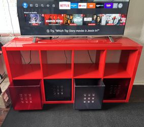 Wood Stand Tv - organizer