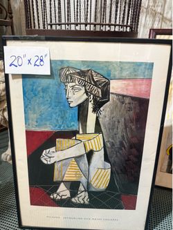 Picasso Framed Print 20” x 28”.