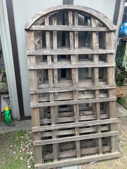 Wooden Trellis