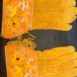 Vintage Roy Rogers, Deputy Cowboy Gloves
